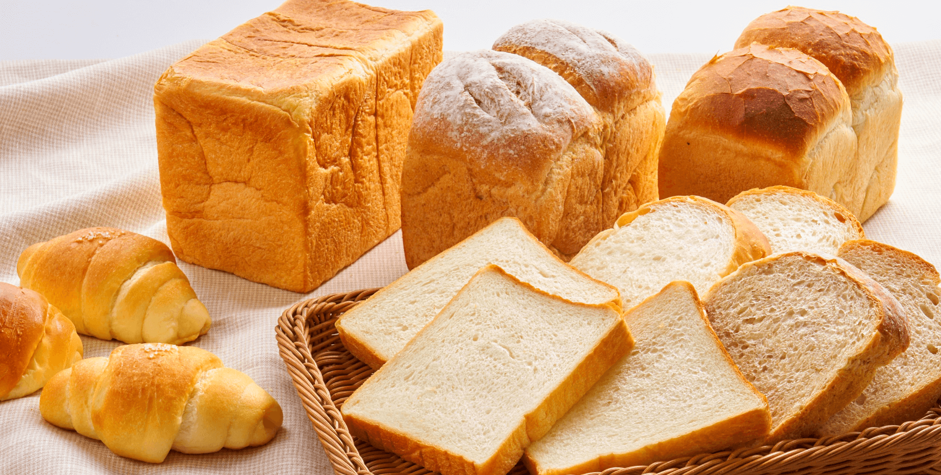 色々な種類のパン